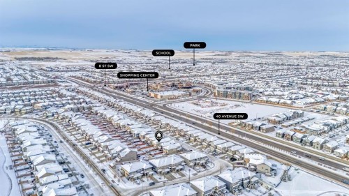 402 Hillcrest Circle Sw, Airdrie, AB - Outdoor With View