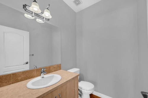 402 Hillcrest Circle Sw, Airdrie, AB - Indoor Photo Showing Bathroom