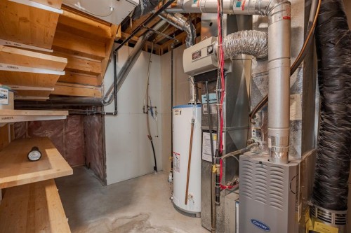 14 Discovery Woods Villas Sw, Calgary, AB - Indoor Photo Showing Basement