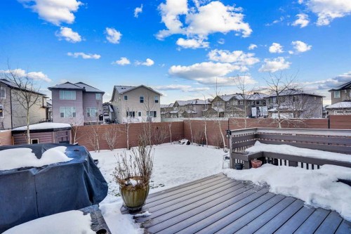 119 Panton Landing Nw, Calgary, AB - Outdoor With Deck Patio Veranda