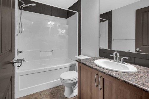 1121 Kingston Crescent Se, Airdrie, AB - Indoor Photo Showing Bathroom