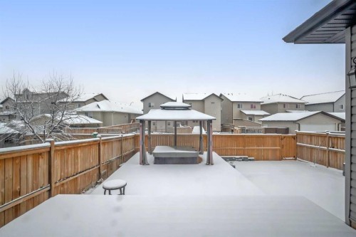 1121 Kingston Crescent Se, Airdrie, AB - Outdoor With Deck Patio Veranda