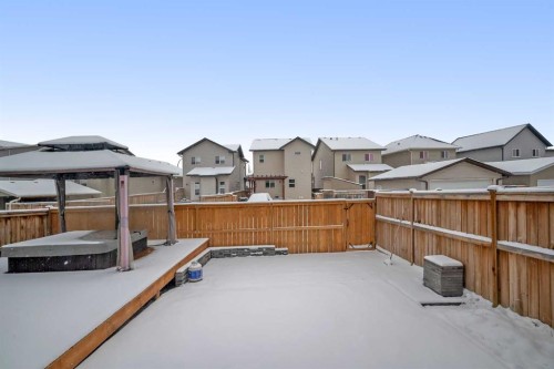1121 Kingston Crescent Se, Airdrie, AB - Outdoor With Deck Patio Veranda