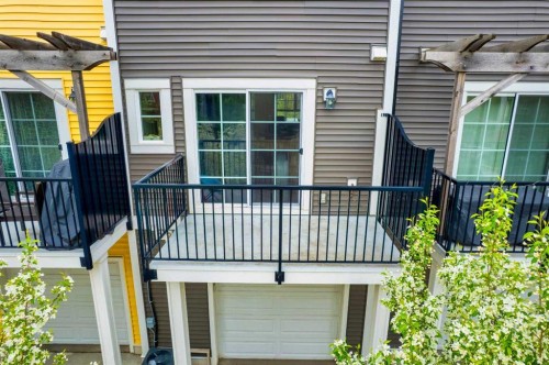 215 Copperpond Common Se, Calgary, AB - Outdoor With Balcony With Exterior