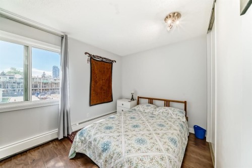 202-540 18 Avenue Sw, Calgary, AB - Indoor Photo Showing Bedroom