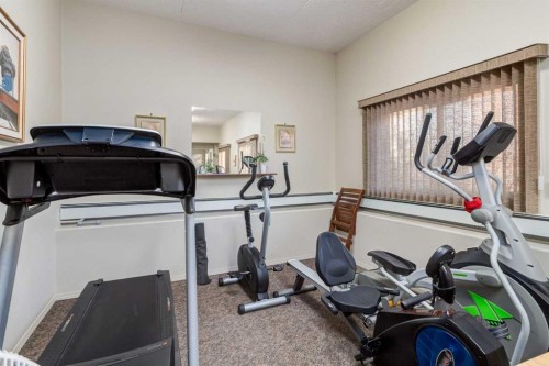 406-99 Westview Drive, Nanton, AB - Indoor Photo Showing Gym Room