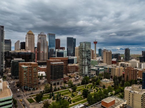 1608-310 12 Avenue Sw, Calgary, AB - Outdoor With View