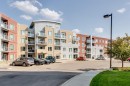 2203-604 East Lake Boulevard Ne, Airdrie, AB  - Outdoor With Balcony With Facade 