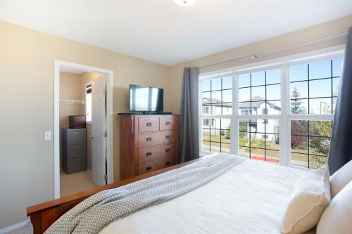 444 Morningside Way Sw, Airdrie, AB - Indoor Photo Showing Bedroom