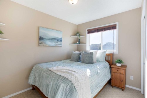 444 Morningside Way Sw, Airdrie, AB - Indoor Photo Showing Bedroom