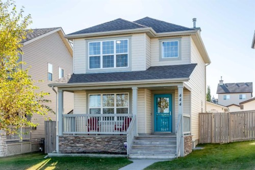 444 Morningside Way Sw, Airdrie, AB - Outdoor With Deck Patio Veranda