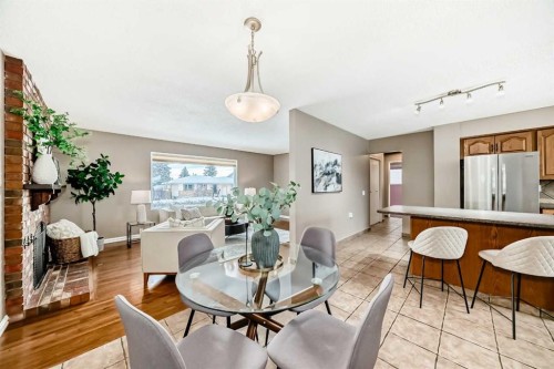 131 Bracewood Road Sw, Calgary, AB - Indoor Photo Showing Dining Room