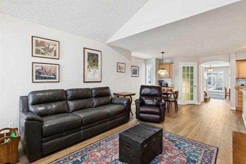 45 Prestwick Rise Se, Calgary, AB - Indoor Photo Showing Living Room