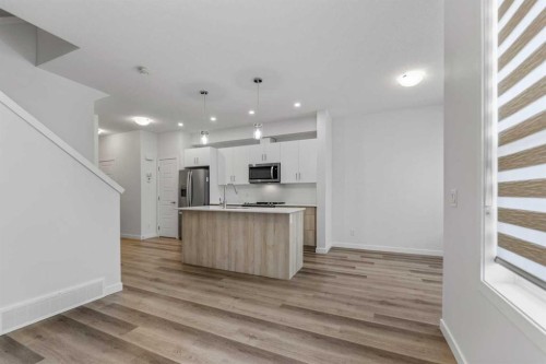 137-137 Red Embers Link Ne, Calgary, AB - Indoor Photo Showing Kitchen