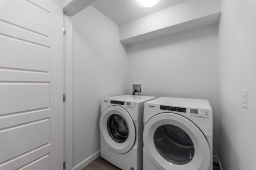 137-137 Red Embers Link Ne, Calgary, AB - Indoor Photo Showing Laundry Room