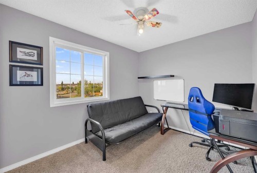 126 Windstone Avenue Sw, Airdrie, AB - Indoor Photo Showing Office