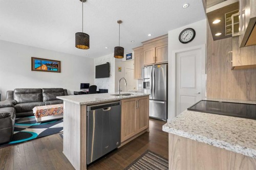 235 Saddlestone Grove Ne, Calgary, AB - Indoor Photo Showing Kitchen With Stainless Steel Kitchen