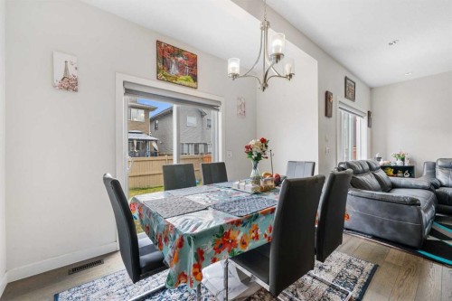 235 Saddlestone Grove Ne, Calgary, AB - Indoor Photo Showing Dining Room