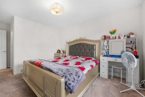 235 Saddlestone Grove Ne, Calgary, AB - Indoor Photo Showing Bedroom