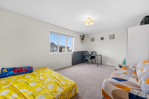 235 Saddlestone Grove Ne, Calgary, AB - Indoor Photo Showing Bedroom