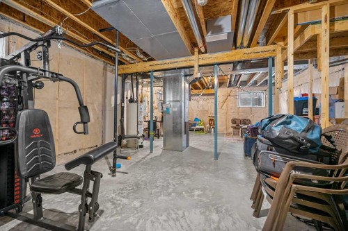 235 Saddlestone Grove Ne, Calgary, AB - Indoor Photo Showing Basement