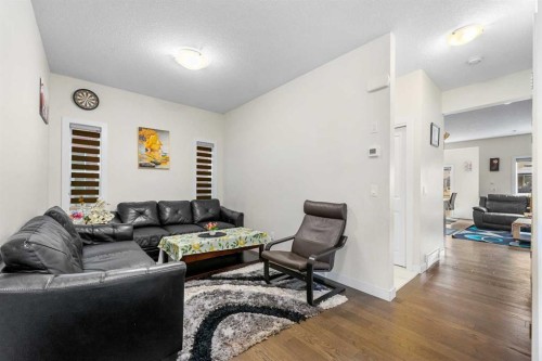 235 Saddlestone Grove Ne, Calgary, AB - Indoor Photo Showing Living Room