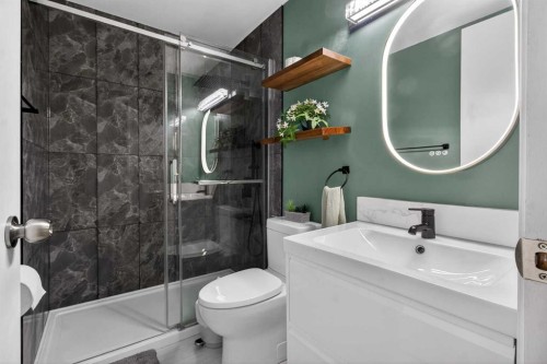 22-6100 4 Avenue Ne, Calgary, AB - Indoor Photo Showing Bathroom