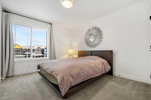 271 West Grove Point Sw, Calgary, AB - Indoor Photo Showing Bedroom