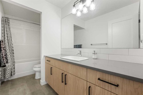 271 West Grove Point Sw, Calgary, AB - Indoor Photo Showing Bathroom