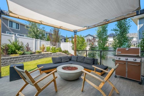 271 West Grove Point Sw, Calgary, AB - Outdoor With Deck Patio Veranda With Exterior