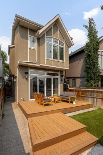 2037 48 Avenue Sw, Calgary, AB - Outdoor With Deck Patio Veranda