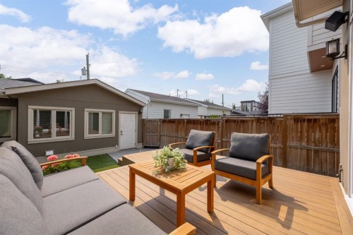2037 48 Avenue Sw, Calgary, AB - Outdoor With Deck Patio Veranda With Exterior