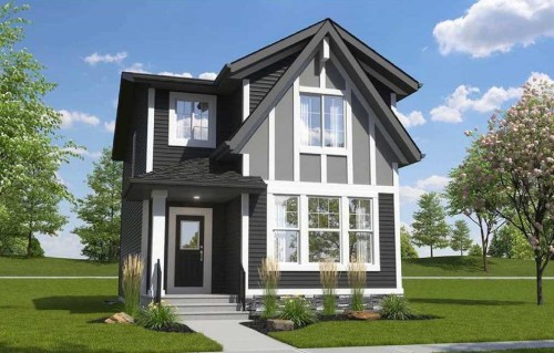 22 Andalusian Road, Cochrane, AB - Outdoor With Facade