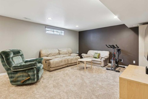 33 River Rock Crescent Se, Calgary, AB - Indoor Photo Showing Basement