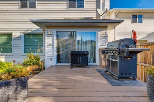 33 River Rock Crescent Se, Calgary, AB - Outdoor With Deck Patio Veranda