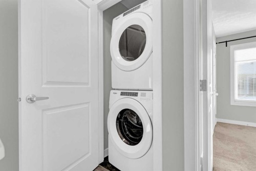 4135 Seton Drive Se, Calgary, AB - Indoor Photo Showing Laundry Room