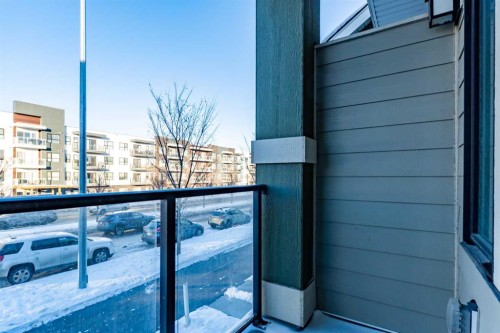 4135 Seton Drive Se, Calgary, AB - Outdoor With Balcony With Exterior