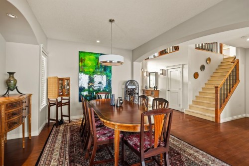 353 Discovery Ridge Boulevard Sw, Calgary, AB - Indoor Photo Showing Dining Room