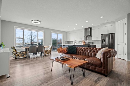 66 Howse Common Ne, Calgary, AB - Indoor Photo Showing Living Room