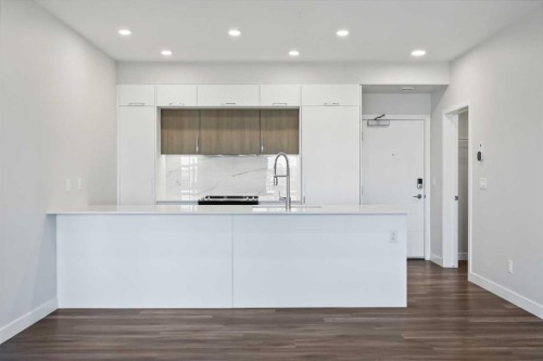 317-255 Les Jardins Park Se, Calgary, AB - Indoor Photo Showing Kitchen