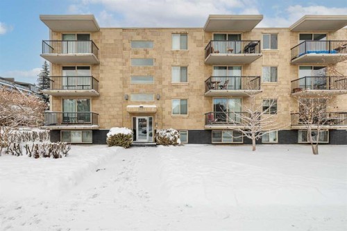 302-1727 10A Street Sw, Calgary, AB - Outdoor With Balcony With Facade