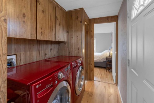 47 Huntstrom Drive Ne, Calgary, AB - Indoor Photo Showing Laundry Room
