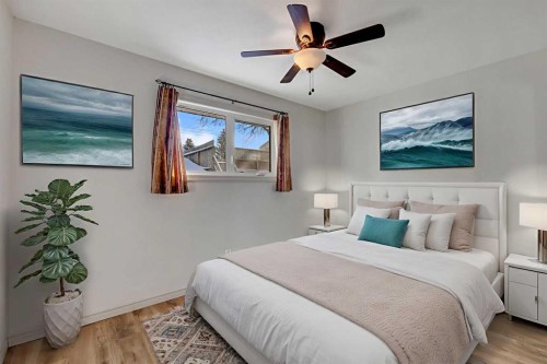 3335 Doverview Road Se, Calgary, AB - Indoor Photo Showing Bedroom