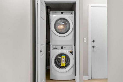 115-1414 17 Street Se, Calgary, AB - Indoor Photo Showing Laundry Room