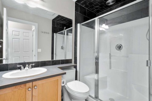 115-1414 17 Street Se, Calgary, AB - Indoor Photo Showing Bathroom