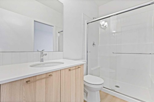 405 Corner Glen Way Ne, Calgary, AB - Indoor Photo Showing Bathroom