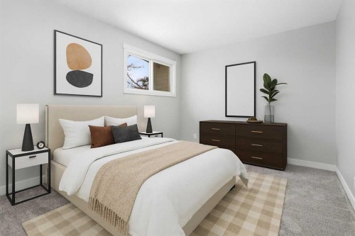 5-5520 1 Avenue Se, Calgary, AB - Indoor Photo Showing Bedroom
