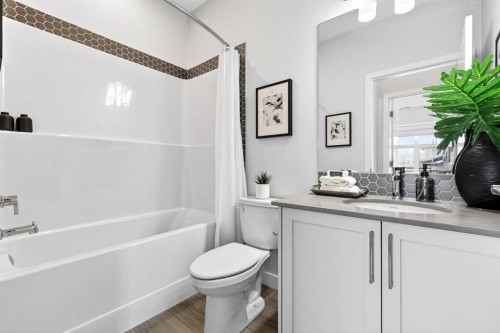 101-255 Les Jardins Park Se, Calgary, AB - Indoor Photo Showing Bathroom