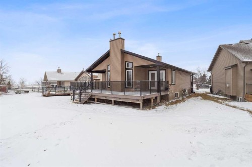 10 Speargrass Boulevard, Carseland, AB - Outdoor With Deck Patio Veranda