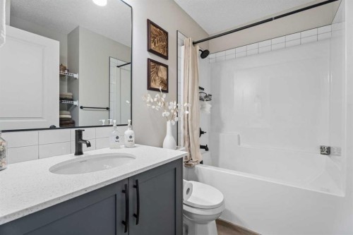 136 Dawson Drive, Chestermere, AB - Indoor Photo Showing Bathroom